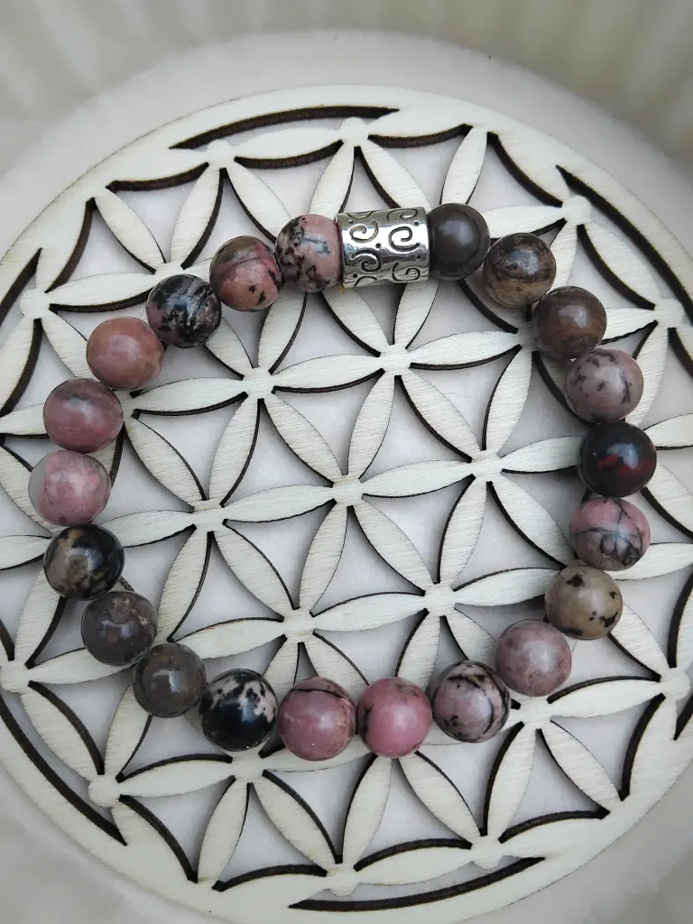 Bracelet en Rhodonite