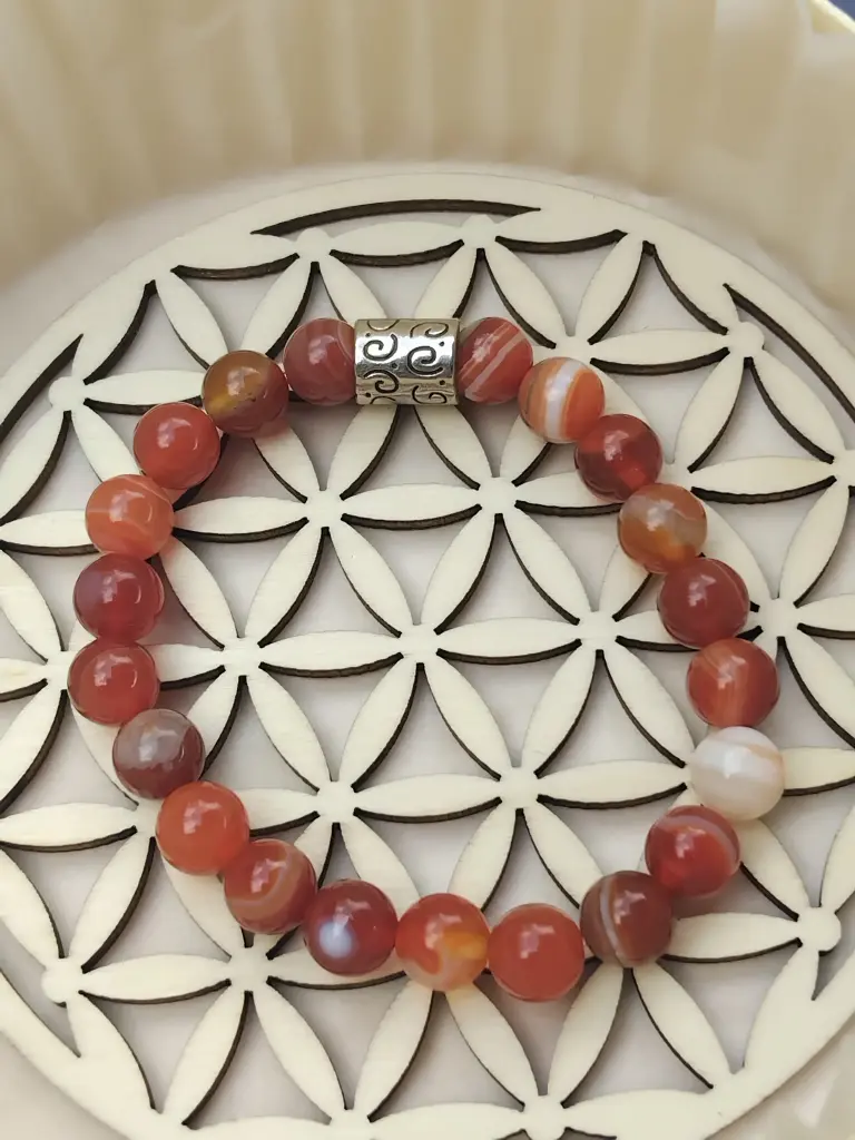 Bracelet en Cornaline