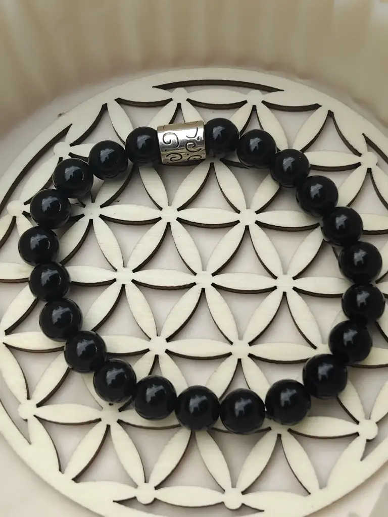 Bracelet en Obsidienne
