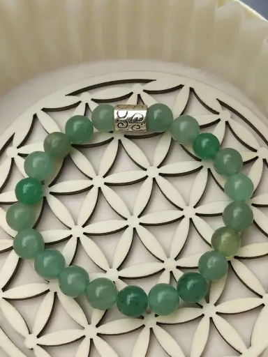 Bracelet en Aventurine Verte