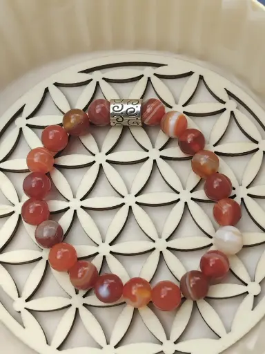 Bracelet en Cornaline