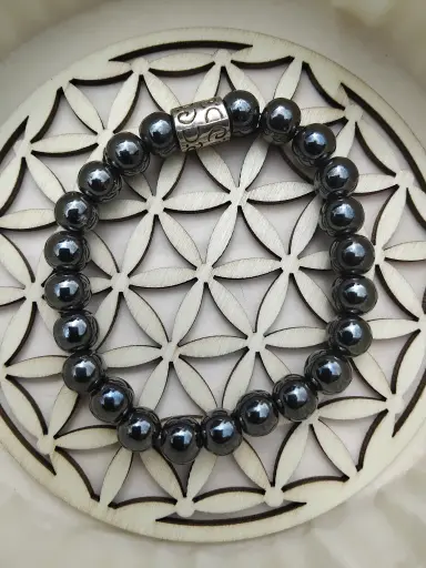 Bracelet en Hématite